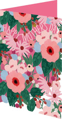 Roger La Borde Lasercut Happy Mothers Day Floral Card