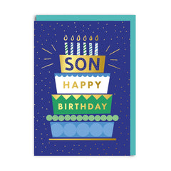 Ohh Deer - Son Cake Birthday Card