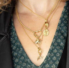 Scream Pretty - Gold Plated Zodiac Charm Necklace