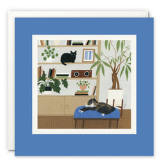 James Ellis Cats At Home Paintworks Card