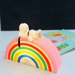 House Of Disaster- Peanuts “Snoopy On A Rainbow” Led Light