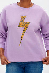 Sugarhill Noah Lilac Wild Lightning Sweatshirt