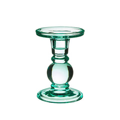 Sass & Belle Estelle Glass Turquoise Candle Holder