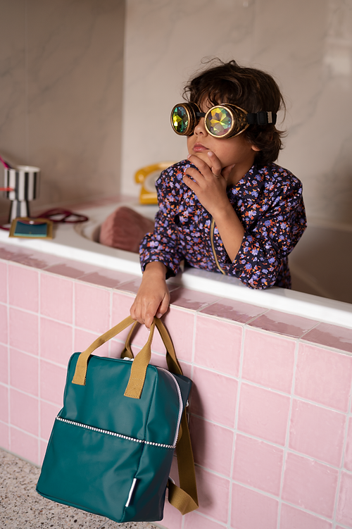 Sticky Lemon Small Backpack Edison Teal – Bunka