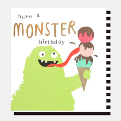 Caroline Gardner - Monster Birthday Card