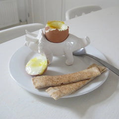 House of Disaster - Origami White Egg Cup