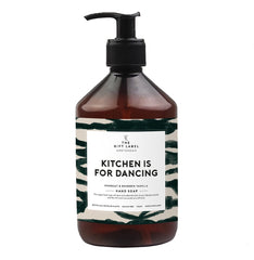 The Gift Label Kitchen Is For Dancing Hand Soap - Green