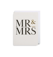 Lagom Design Mr & Mrs Mini Card