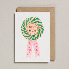 Petra Boase Mum Rosette Card