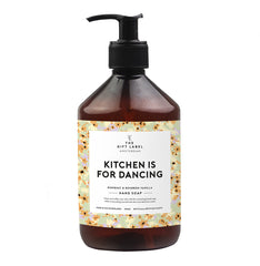 The Gift Label Kitchen Is For Dancing Hand Soap - Floral