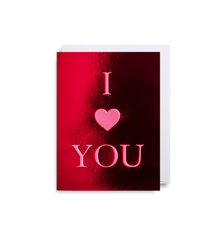 Lagom Design I Love You Mini Card