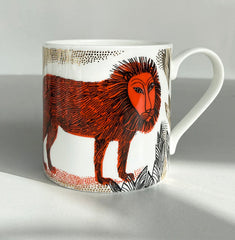 Lush Designs - Lion Mug