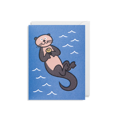Lagom Design Otter Mini Card