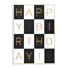 Think Of Me - Happy Birthday Squares Card