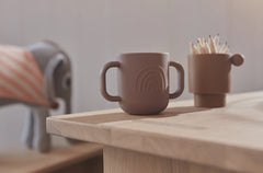 OYOY Mini Kappu Cup Clay / Pale Mint - Set of 2