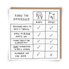Dads Dogs card -Redback Cards