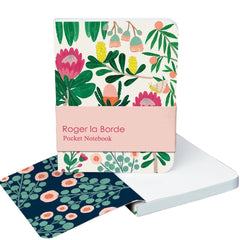 Roger La Borde Floral Pocket Notebook
