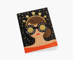 Rifle Paper - Girl New Year Card