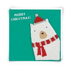 Redback Cards Polar Bear Christmas Card