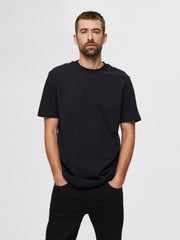 Selected Homme Relax T-Shirt Black