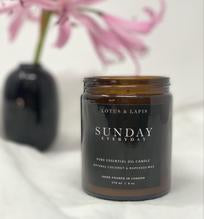 Lotus & Lapis Sunday Amber Candle