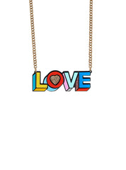 Tatty Devine - Pop Love Necklace
