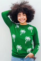 Sugarhill Rita Jumper - Green Palms