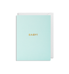 Lagom Design Baby Card - Blue
