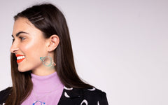 Tatty Devine - Planet Iridescent Earrings
