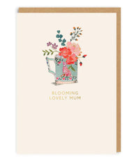 Ohh Deer - Blooming Lovely Mum Greeting Card
