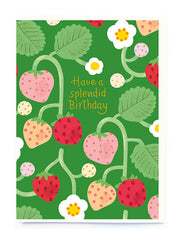 Noi Publishing Strawberries Birthday Card