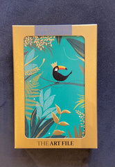The Art File - Toucan Notecard Box