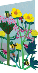 Roger La Borde Lasercut Starflower Birthday