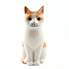Quail Ceramics Cat Vase - Squash