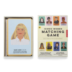 Kikkerland Great Women Matching Game