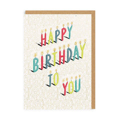 Ohh Deer Birthday Candles Card