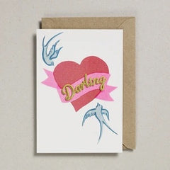 Petra Boase Darling Heart Patch Card