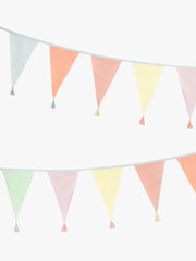 Talking Tables - Happy Fabric Bunting Pastel