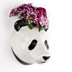 Quail Ceramics Panda Wall Vase