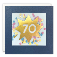 James Ellis Shakies - 70th Birthday Card