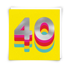 Cloud Nine Rainbow Birthday Card — 40