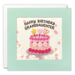 James Ellis Shakies - Granddaughter Birthday Card
