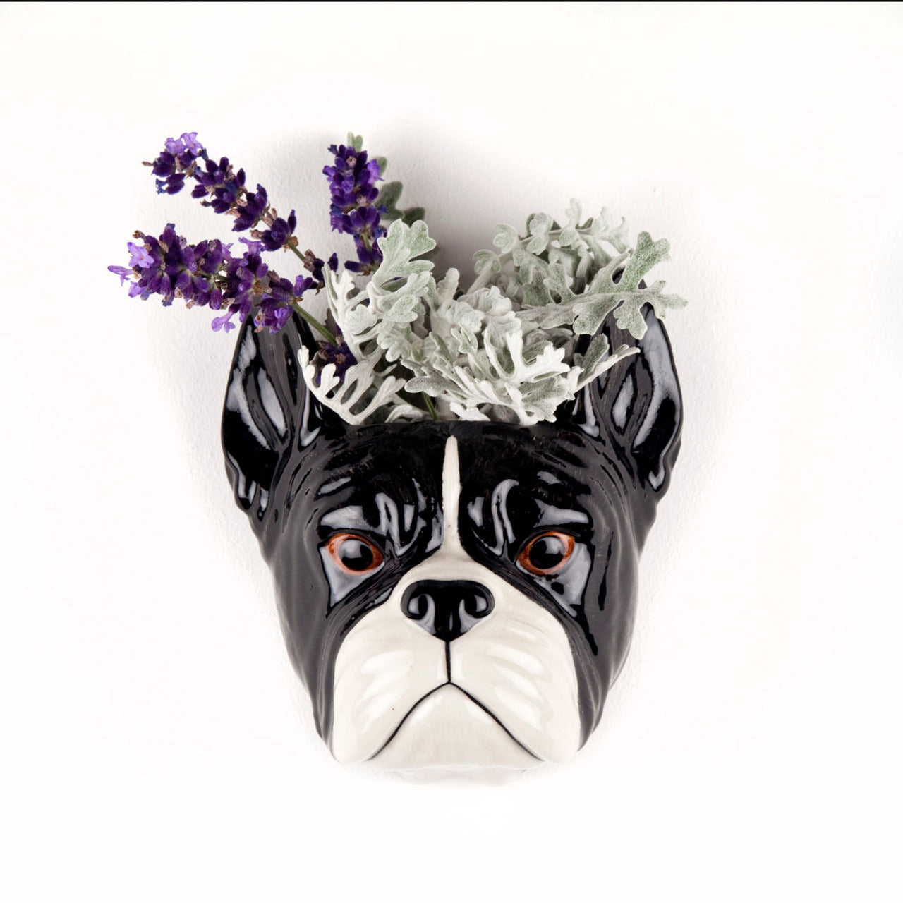 Quail Ceramics French Bulldog Petit Wall Vase – Bunka