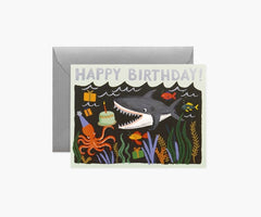 Rifle Paper Shark Happy Birthday Card