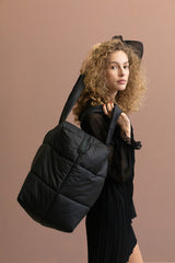 Tinne + Mia Camill Puffy Weekend Bag - Black