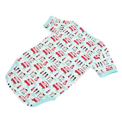 Little Red Bus Baby Vest