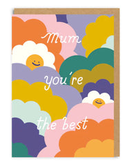 Ohh Deer - Mum You're The Best Rainbows Greeting Card