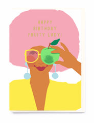 Noi Publishing Happy Birthday Fruity Lady Card