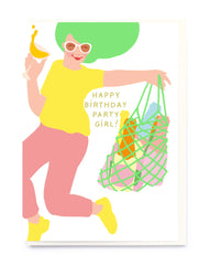 Noi Publishing Happy Birthday Party Girl Card