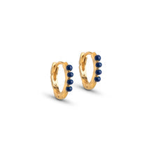 Enamel Copenhagen Paula Hoops - Navy Blue